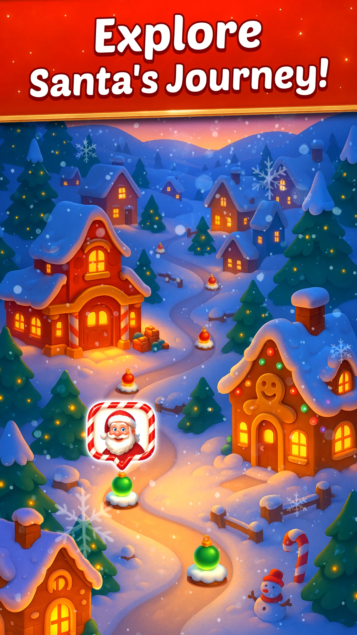 Christmas Cookie: Match 3 Game screenshot
