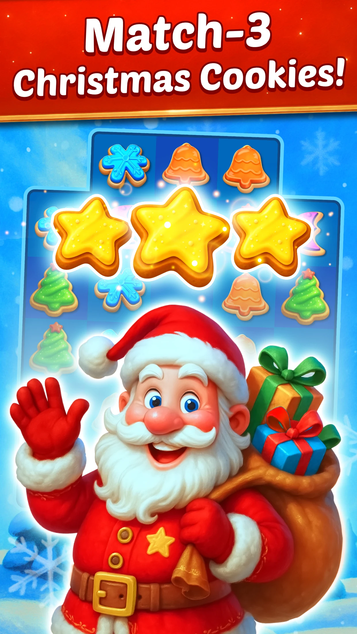 Christmas Cookie: Match 3 Game screenshot